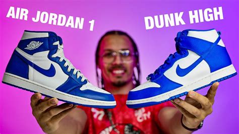 jordan 1 vs dunk 1